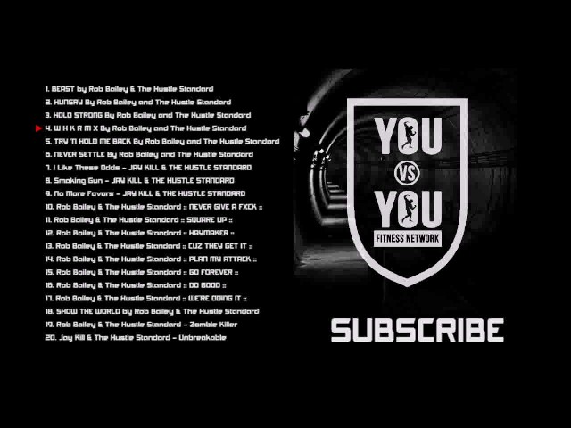 Gym Workout Motivation Music | 01:27:19 | Rob Bailey and The Hustle Standard | You vs You Official class=