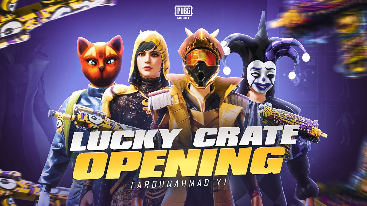 New PDP Lucky Crate Opening | 🔥 PUBG MOBILE🔥