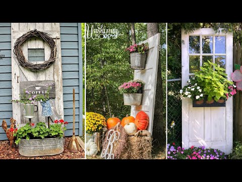 Video: Oude deuren in de tuin gebruiken: oude deuren upcyclen voor tuinruimtes