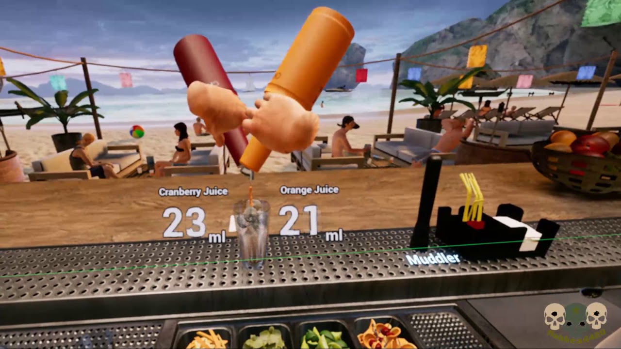 Bartender VR Simulator Bar 2 Challenge - YouTube