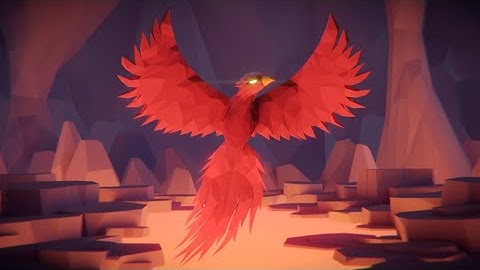 Low Poly Legend: Phoenix (Stylized Character for Unreal Engine & Unity)
