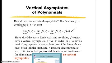 10.2 - Infinite Limits; Vertical Asymptotes