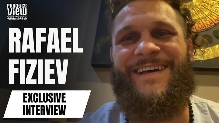 Rafael Fiziev on recovery from nose surgery, previ...