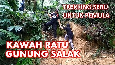 Walking In The Jungle || Trekking Santai ke Kawah Ratu Gunung Salak, Bagus Untuk Pemula
