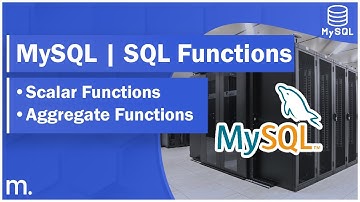 SQL Aggregate and Scalar Functions - MySQL Tutorial #4