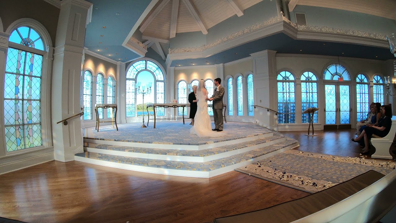 Disney's Wedding Pavilion - Groom and Bride Entrance 3/4/18
