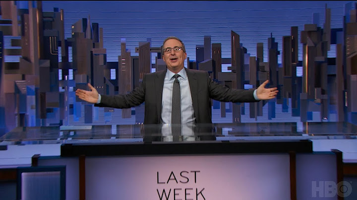 Season 11 Trailer: Last Week Tonight with John Oliver (HBO)