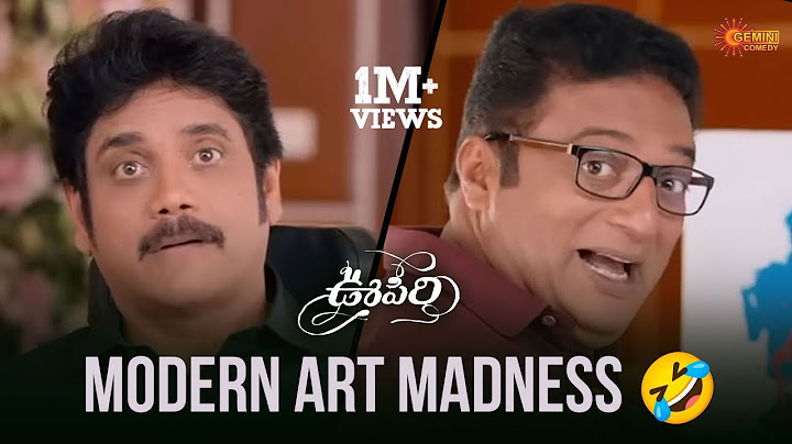 Nagarjuna’s Expensive Art Prank on Prakash Raj 😂 | Oopiri Telugu Comedy |Karthi| Telugu Comedy Scene