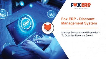 Fox ERP - Discount Management System | FOX ERP
