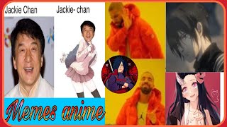 ميمز الانمي الاوتاكو فقط سيفهمون ?جاكي شان مين أجمل ميكاسا vs نيزكو؟ 