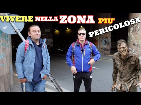 Vivere nella Zona Piu&rsquo; Pericolosa di Roma la storia di Erik il senzatetto Tedesco