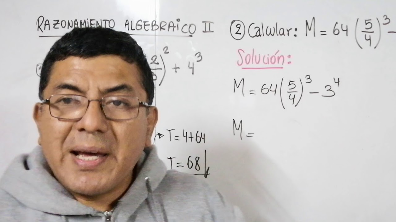 RAZONAMIENTO ALGEBRAICO II