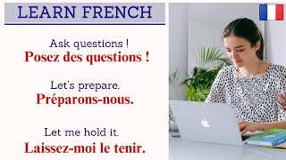 COMMON FRENCH Phrases, Sentences and Words Pronunciations EVERY LEARNER MUST KNOW | Learn French