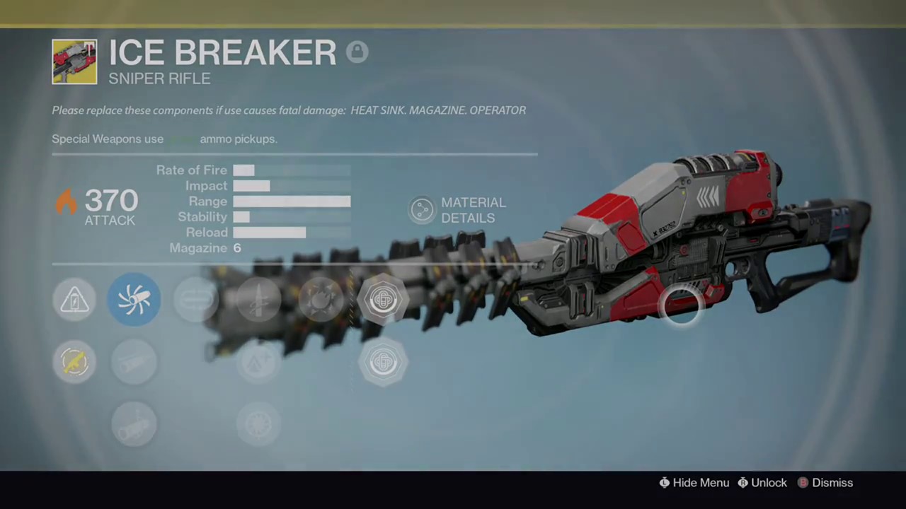 Destiny - Year 3 Icebreaker 2.0 Drop! (Sunrise Nightfall Bounty)