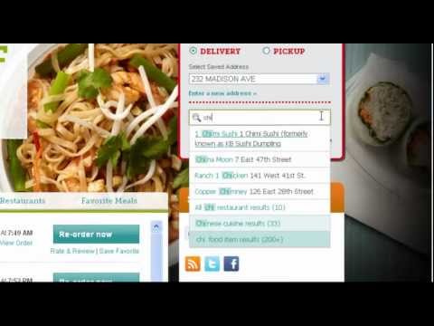 Seamless Search, Sort, and Filter Demo | Find and Order Food for Delivery