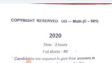 Sem5 multivariate calculus Bbmku session 17-20