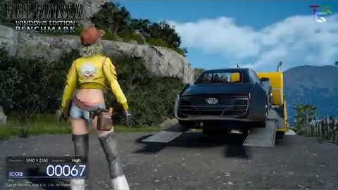 4K - Final Fantasy XV Windows Edition Benchmark [Asus GTX 1080 TI -  I7 7700K]