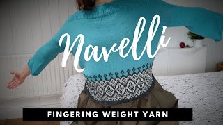 Navelli Sweater pattern by Caitlin Hunter | knitted by knittingILove | | handmade wardrobe
