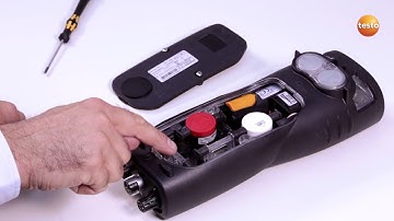 How to - testo 340 - Replacing Sensors