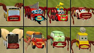 New Forms Of Monster Bus: OLD Bus, Bus Zoombies, Bus Mummy, School Bus, Ice Cream Bus in Gmod!!