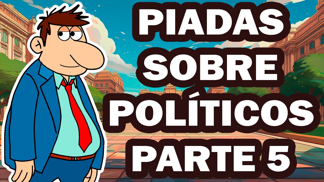 PIADAS SOBRE POLÍTICOS PARTE 5 - HUMORISTA THIAGO DIAS