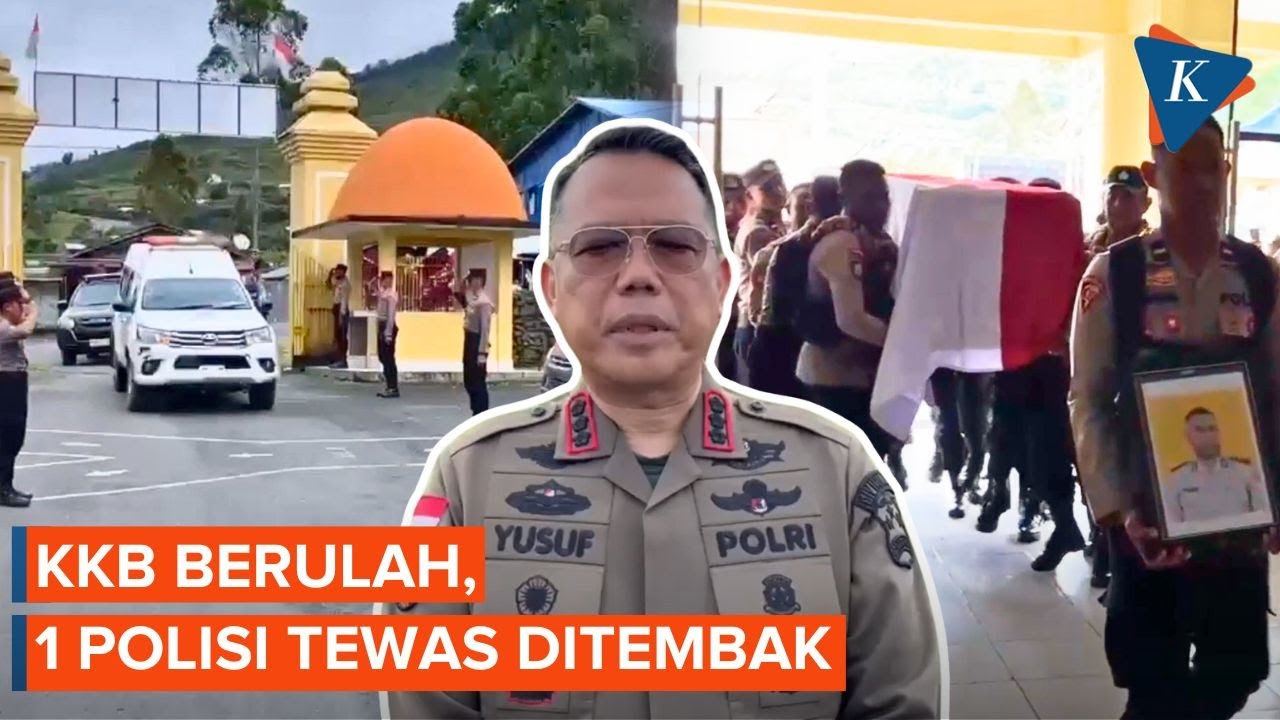 KKB Berulah Lagi, 1 Polisi Tewas Ditembak Saat Beli Minyak Tanah