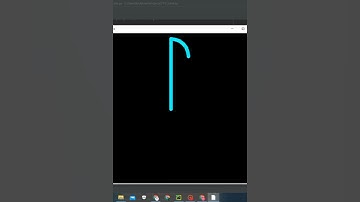"P" alphabet (#16) | Draw "P" alphabet in python by using turtle | #coding #python #turtle #P