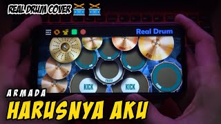 ARMADA - HARUSNYA AKU | REAL DRUM COVER