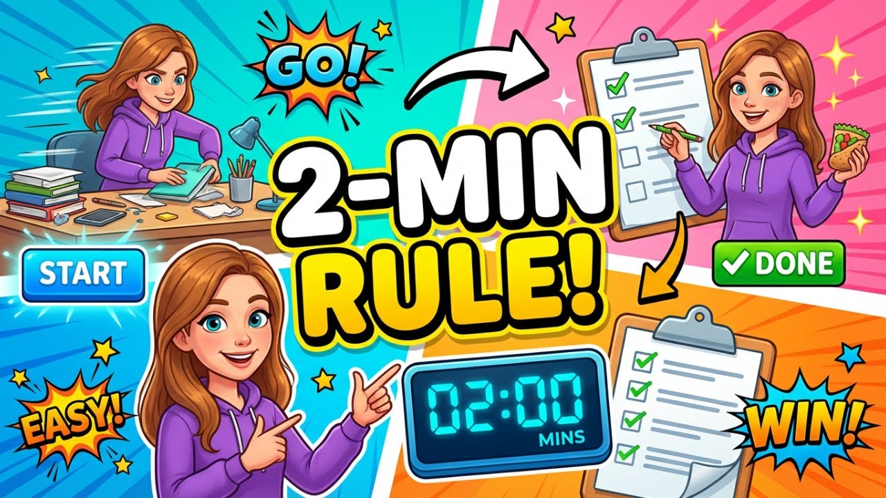 Stop Procrastinating FAST 🚀 | Simple Hacks for Teens |🌞 Teen Life Hack #15