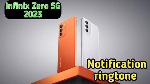 How To Change Notification Ringtone In Infinix Zero 5G 2023, Infinix Zero 5G 2023 Mein Notification