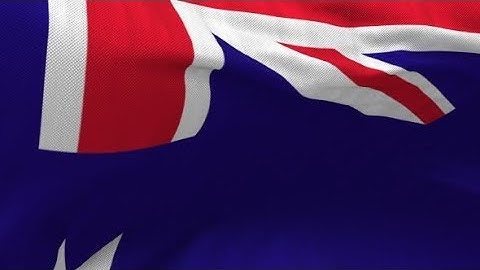 Australian Flag Animation | Motion Graphics - Videohive template