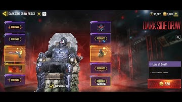 Nikto Dark Side Return Full Lucky Draw (Call Of Duty Mobile)  #codm #cod #luckydraw  #nikto