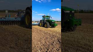 John Deere 8335R + Lemken Rubin 9 #shorts