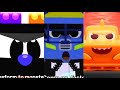 Baby shark/High Speed Monster Police Car Patrol vs Everything /animation and layout effects