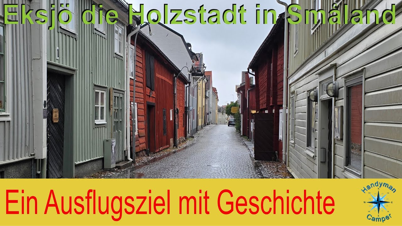 SWE7 Eksjö entdecken die Historische Altstadt aus Holz in Schweden