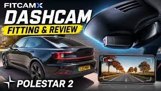 Player Profile OEM looking dashcam FITCAMX installed in polestar 2
