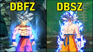 Goku - All Forms & Attacks | Sparking Zero vs DBFZ [SSJ-SSJ3-SSJ4-SSGSS-UI-MUI-KX20]