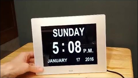 Memory Loss Day Clock by Svinz