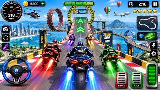 43 IMPOSSIBLE GT MOTO BIKE RACING 2026 - HARD BIKE RACING STUNTS 3D - ANDROID GAMEPLAY  screenshot 2