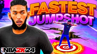 FASTEST JUMPSHOT in Season 1 NBA2K24! Quick Release + 100% GREENS! (Best Jumper 2K24) 😱