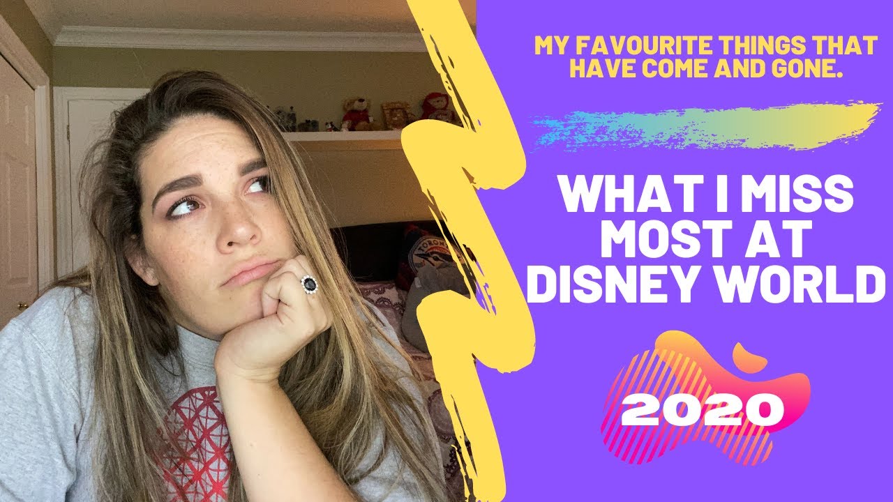 WHAT I  MISS MOST AT DISNEY WORLD | Some Disney World Nostalgia with Past Shows and Attractions