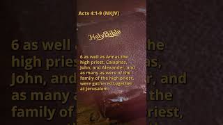Acts 4 Verse 1 to 9