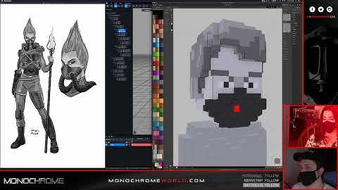 "LYDIA" Character Creation in VoxEdit (PART1)