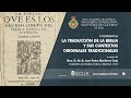 05 LA TRADUCCIÓN DE LA BIBLIA Y SUS CONTEXTOS CULTURALES ORIGINALES. Juan Pedro Monferrer Sala.