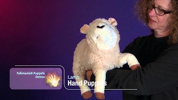 Folkmanis® Lamb Puppet Demo - Retired