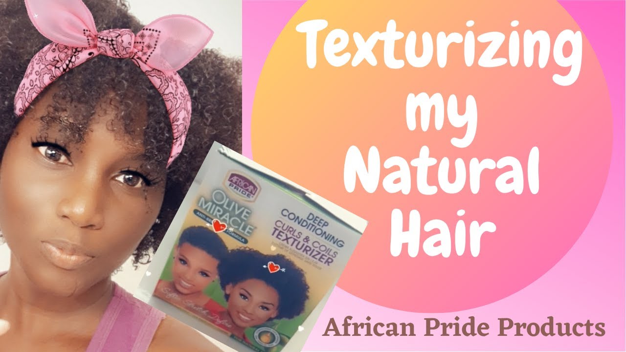 Texturizing my Natural Hair | African Pride Products | Natural Hair products | Randomly CC