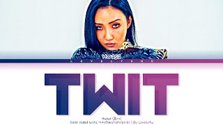 Hwasa 화사 Twit 멍청이 Color Coded Lyrics 가자Hanrompt-Br
