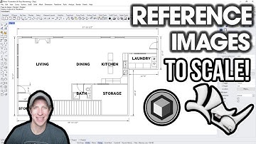 How to Import REFERENCE IMAGES to Scale in Rhino 3D!
