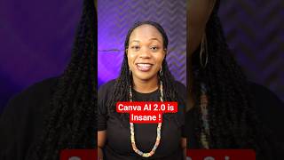 Canva AI 2.0 is Insane ! 💜I asked #canvaai #canva #canvaafrica #canvatutorial canvacommunitylabs