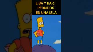 Lisa Y Bart Perdidos En Una Isla Los Simpson